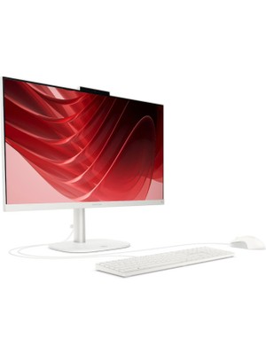 Hp Omnistudio Amd Ryzen 5 220 Mks 4.9ghz 24GB 2tb SSD Amd Radeon 740M 23.8" Fhd 100Hz 350NIT %100 Srgb Windows 11 Home All In One Bilgisayar CHV0000NTH07 + Zettausb