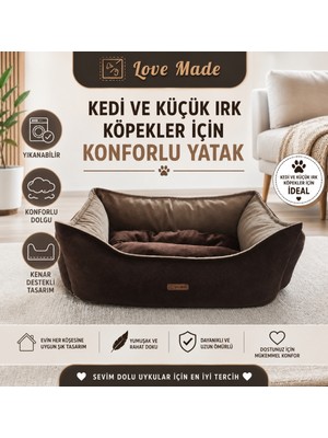 Empressco Petfunny Lotus Kahve Kedi Köpek Yatağı - Fiyatı, Yorumları