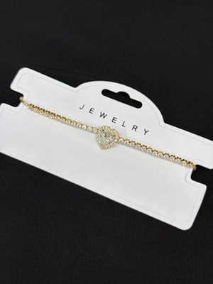 Melisa Takı & Aksesuar 316L Çelik Jewelry Gold Renk Asansörlü Bileklik