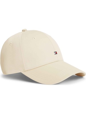 Tommy Hilfiger Tommy Hılfıger Erkek Marka Logolu Günlük Kullanıma Uygun Krem Spor Şapka AM0AM13008 Acı