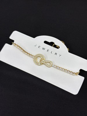 Melisa Takı & Aksesuar 316L Çelik Jewelry Gold Renk Asansörlü Bileklik