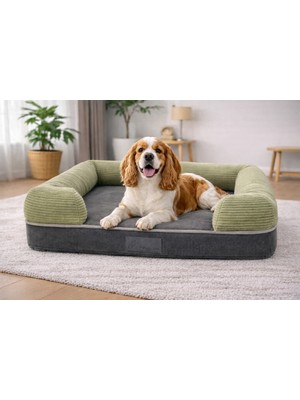 Empressco Pawiyans Bolster Üst Kalite Köpek Yatağı 6-10CM Süngerli Kılıflı Sıvı Geçirmez Alezli 2 Fermuarlı - Fiyatı, Yorumları