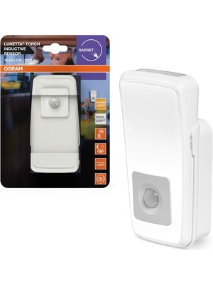 Osram Lunetta Torch Inductive 2W 3000K 10LM Sarı Işık  Dim Edilebilir Beyaz Sensör