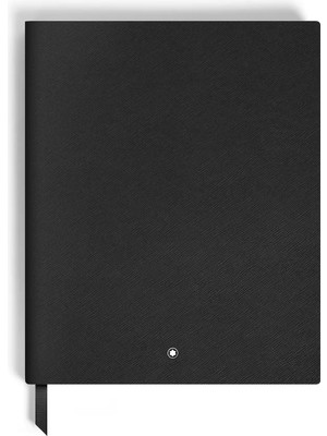 Montblanc Saffiano Deri Siyah Büyük Boy Defter 134733