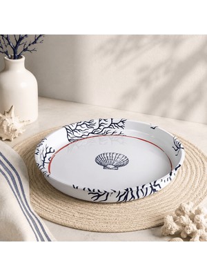 Sarkap Home 26 cm Deniz Kabuğu Meyve Tabağı