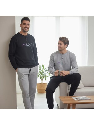 Bonbon Erkek Pamuklu Bohçalık ve Çeyizlik 2 Adet 2'li Pijama Takımı BB2479