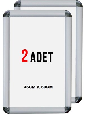 Sert Kırtasiye B3 Rondo Alüminyum Cerçeve 35 x 50 cm 2'li