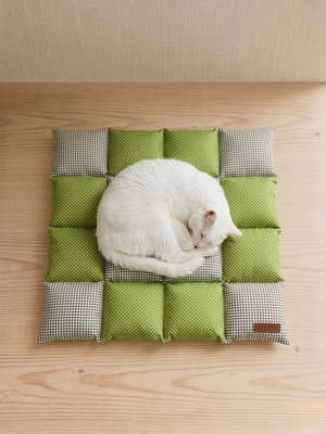 Empressco Koplock Kedi Minderi– 50X50 cm Yumuşak Dolgulu Tasarım Patchwork Kedi Yatağı - Fiyatı, Yorumları