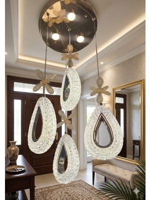 Venta Avize Damla Modeli Sarkıt LED Avize