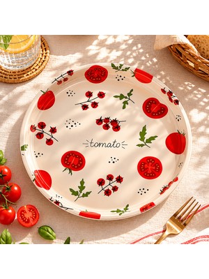 Sarkap Home 26 cm Rosso Tomato Meyve Tabağı