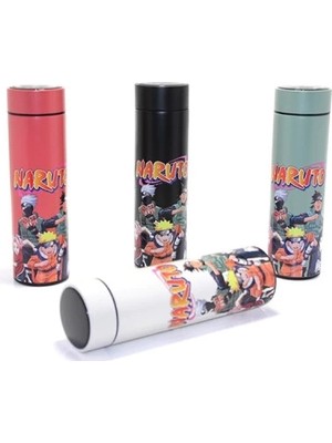 Esplendor Anime Baskılı Dijital Göstergeli Termos 500 ml Model 3