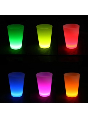 Uravas Store Mey Ithalat® Neon Parti Glow Bardak 1.5 Oz Karışık Renk 1 Adet Tekli