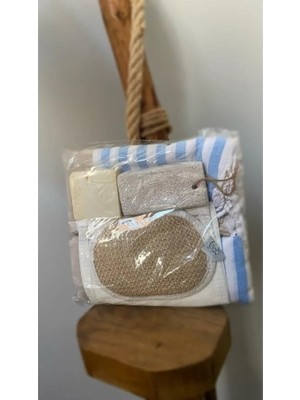 Uravas Store Mey Ithalat® Gelin Damat Hamam Banyo 5'li Set