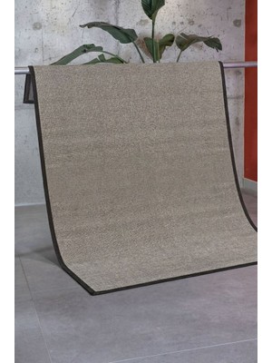 Akbel Halı Vicenza 2822 Gri Kaymaz Tabanlı Yıkanabilir Dekoratif Şık Sisal Halı