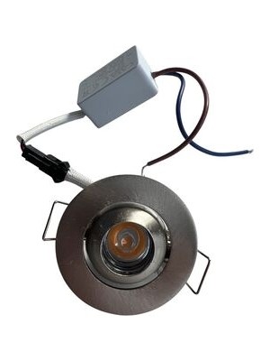 Cata CT-5268A 1,5W Power LED Ufo Spot Satin Kasa Amber