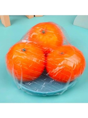 Uravas Store Mey Ithalat® Lastikli Tencere ve Tabak Bonesi 100 Adet (22CM)