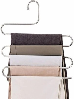Uravas Store Mey Ithalat® Krom Pantolon Askısı