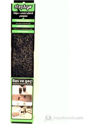 Step&Go Sihirli Paspas 46x71 cm Gri