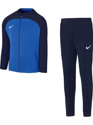 Nike DJ3363-463 Dri-Fit Academy Pro Çocuk Eşofman Takımı Mavi Renk S Beden Nefes Alabilir