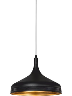 Cata CT-8103 Sorrento Dekoratif Sarkıt Armatür SİYAH+SARI+36CM