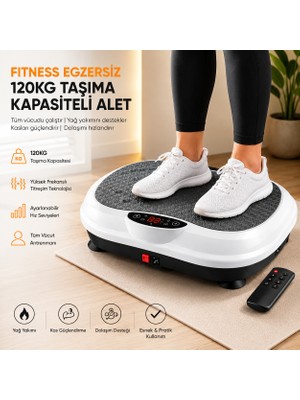 Artnest Titreşimli Fitness ve Vücut Şekillendirme Aleti 120 kg Taşıma Kapasiteli