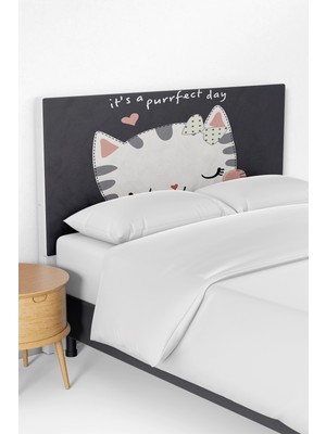 Empressco Talia Home Sevimli Kedi Desenli Çocuk Yatak Baza Başlık Kılıfı TLABK-245 - Fiyatı, Yorumları
