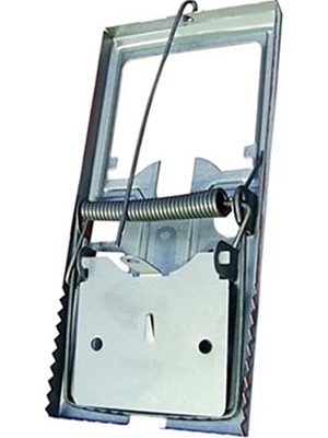 MWX Teknoloji Sebat Metal Güçlü 1 Adet Yaylı Metal Fare Kapanı 1410