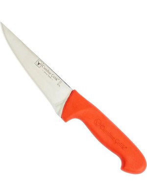 Mudanis Sürmene  61121 Sivri Kasap Kurban Bıçağı, 15 Cm, Kaymaz Sap