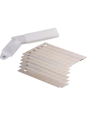 Mudanis Maket Bıçağı / Falçata Ağzı / Yedeği Ince 9mm - 10 Adet