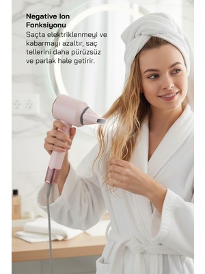 Sinbo SHD-1740 BLDC Saç Kurutma Makinesi 700 W Güçlü Hız Ayarı ve Profesyonel Özellikler