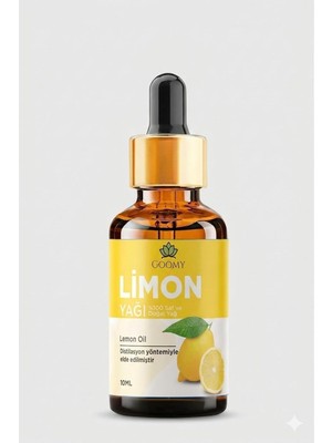MWX Teknoloji Gommy Limon YAĞI%100 Doğal Bitkisel Uçucu Yağ Lemon Oil 10ML