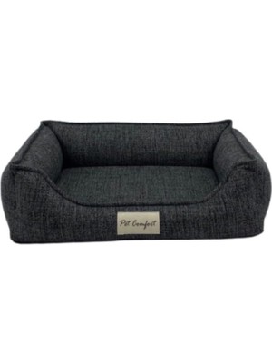 MWX Teknoloji Pet Varius Koyu Gri Kedi ve Köpek Yatağı S 45X55CM