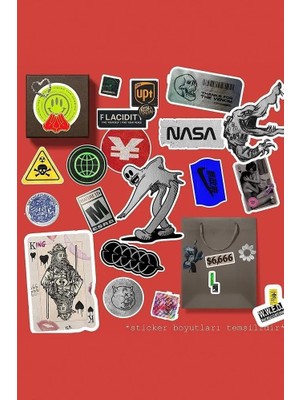 MWX Teknoloji Aesthetic Paketi/bullet Journal Defter Çıkartma Ajanda Laptop Etiket
