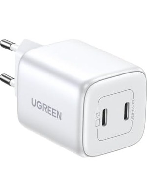 MWX Teknoloji Nexode 45W Dual Usb-C Pd Şarj Cihazı (25W+20W), Beyaz