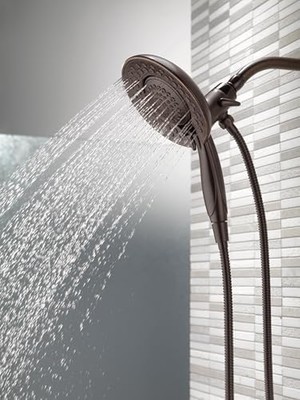 MWX Teknoloji Delta Faucet 58569-RB25-PK IN2ITION Hssh 2,5 Gpm 5 Ayarlı Kombo, Su Akışı, Venedik Bronzu