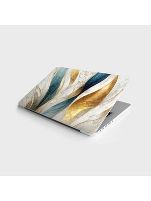 MWX Teknoloji Laptop Bilgisayar Notebook Pc Kaplama Etiketi 3 Boyut Mermer