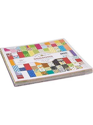 MWX Teknoloji Doodlebug 5719 Değerli Kart Stoğu Kiti 12"X12", 50 Yaprak