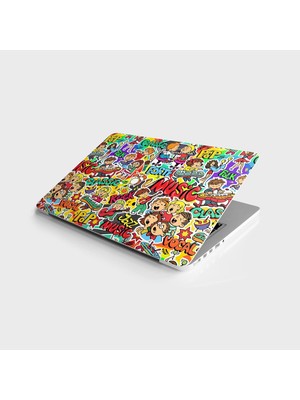 MWX Teknoloji Laptop Bilgisayar Notebook Pc Kaplama Etiketi Music Bomb