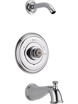 MWX Teknoloji T14497-LHP-LHD Cassidy 14 Serisi Banyo Küveti ve Duşu Süs Griffe Veya Duş Başlığı, Krom