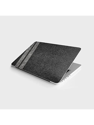 MWX Teknoloji Laptop Bilgisayar Notebook Pc Kaplama Etiketi Asfalt Doku