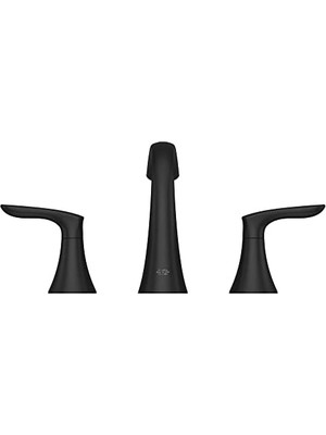MWX Teknoloji 20,32 cm Geniş Banyo Bataryası Mat Siyah