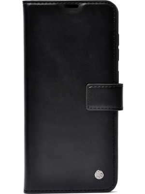 MWX Teknoloji Zore Ile Uyumlu 15 Kılıf Kar Deluxe Kapaklı Kılıf Siyah