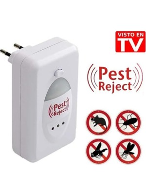 MWX Teknoloji Kızılötesi Ultrasonik Haşere Kovucu – 20-30M² Etkili Toksik Olmayan Elektrikli Kemirgen Kovucu Cihaz, Iç Mekan Kullanımı Için Çevre Dostu Fare, Böcek Uzaklaştırıcı Priz Tipi Repeller | HSN68