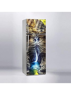 MWX Teknoloji Buzdolabı Kaplama Dolap Kaplama Etiketi Şelale 3D