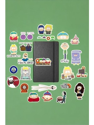 MWX Teknoloji South Paketi/bullet Journal Defter Çıkartma Ajanda Laptop Etiket, 98746516846684