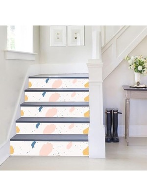 MWX Teknoloji Merdiven Folyo Kaplama (18X120 cm 5 Adet) Venedik Mermer