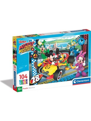 MWX Teknoloji Junior And The Roadster Racers 104 Parça Supercolor Puzzle