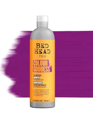 MWX Teknoloji Tigi Bed Boyalı Saçlar Için Renk Koruyucu Şampuan 750ML