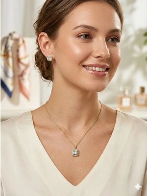Mudanis Baget Taşlı Set