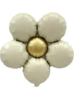 MWX Teknoloji Krem Papatya Folyo Balon 43X50 cm